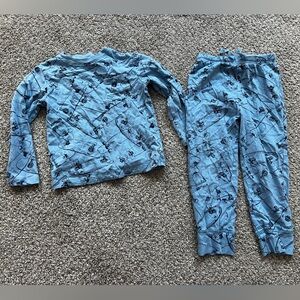 Gap boys blue skateboard matching outfit set 4T